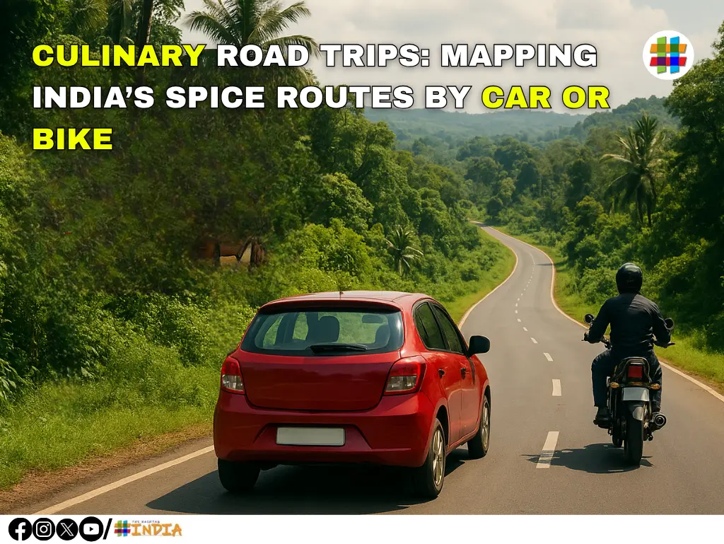 CULINARY ROAD TRIPS MAPPING INDIA’S SPICE ROUTES BY CAR OR BIKE