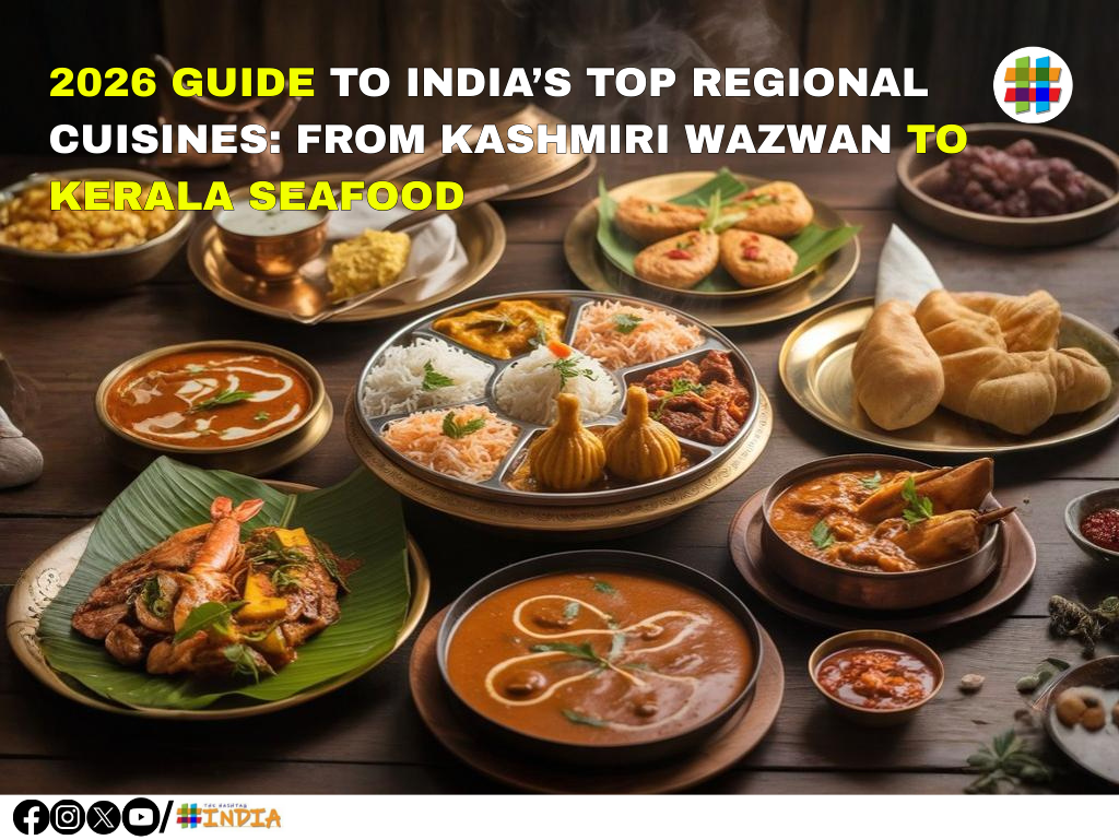 2026 Guide to India’s Top Regional Cuisines: From Kashmiri Wazwan to Kerala seafood