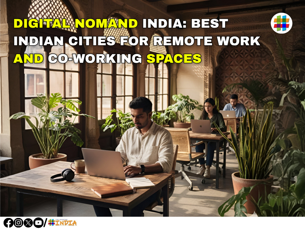 DIGITAL NOMAND INDIA BEST INDIAN CITIES FOR REMOTE WORK AND CO-WORKING SPACES
