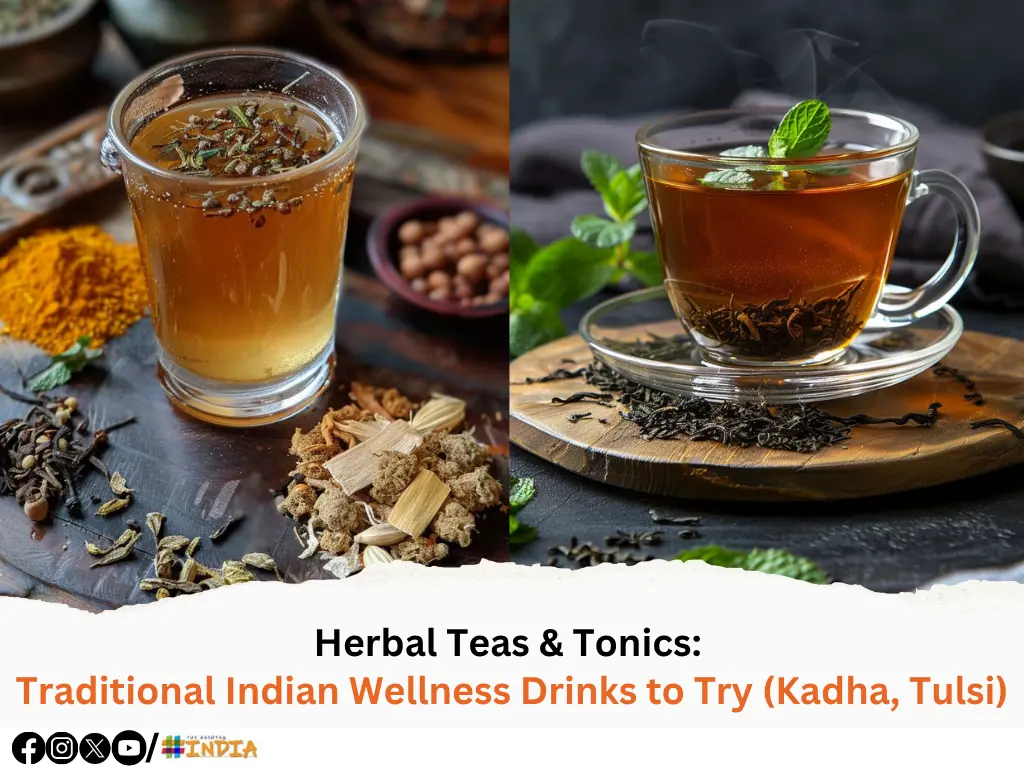 Herbal Teas & Tonics Traditional Indian Wellness Drinks to Try (Kadha, Tulsi)