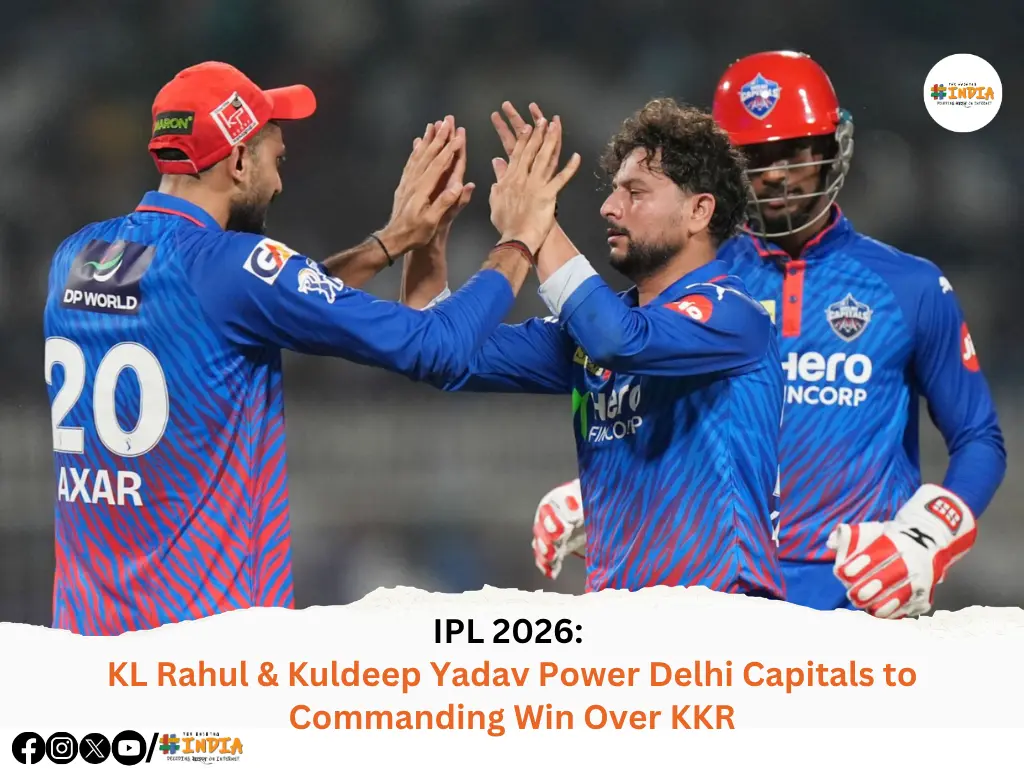 IPL 2026 KL Rahul & Kuldeep Yadav Power Delhi Capitals to Commanding Win Over KKR